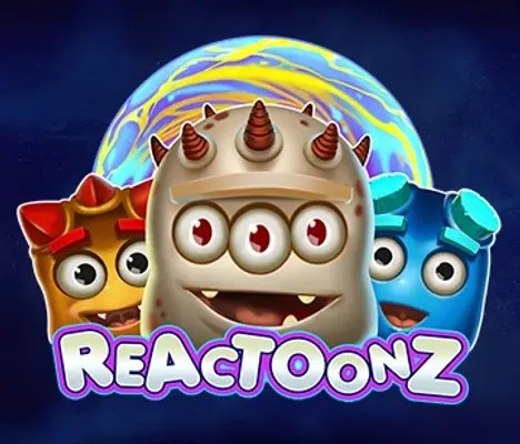 Enjoy Reactoonz by Play’n GO – logo hosted on 1win-ar88.com
